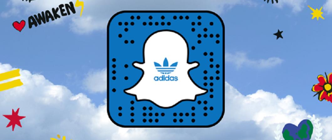 Adidas развивает электронный бизнес с мессенджером Snapchat