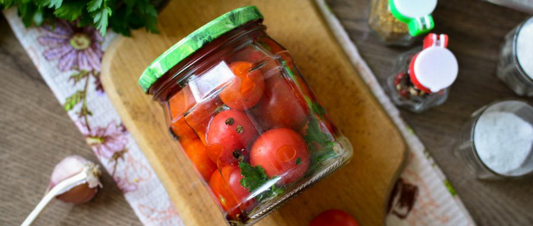 Рецепт консервированных помидоров