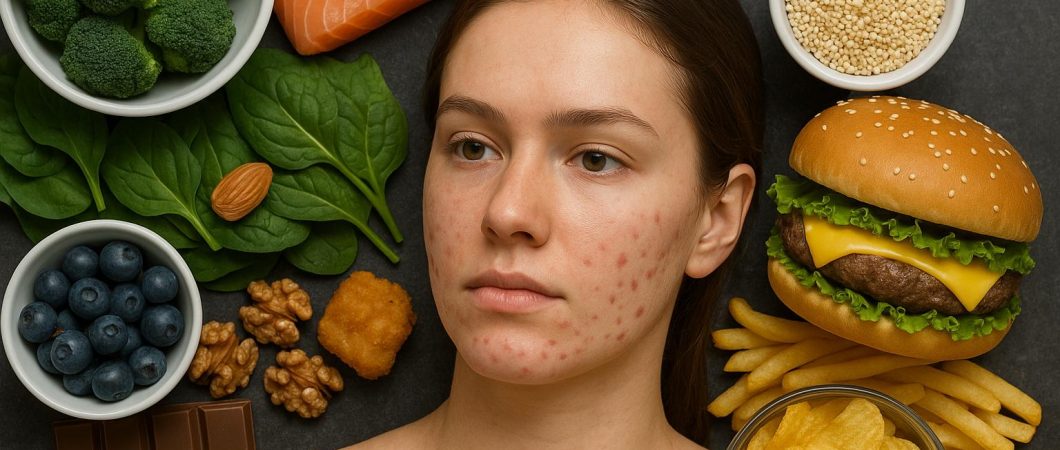 Питание против акне: какие продукты стоит исключить, чтобы сохранить чистую кожу