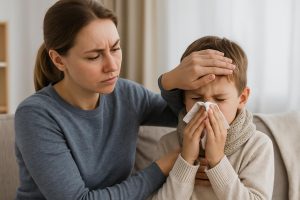 Чем опасно затяжное лечение насморка у детей и взрослых