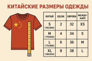 Китайские размеры одежды: как выбрать правильно и не ошибиться Китайские размеры одежды: как выбрать правильно и не ошибиться