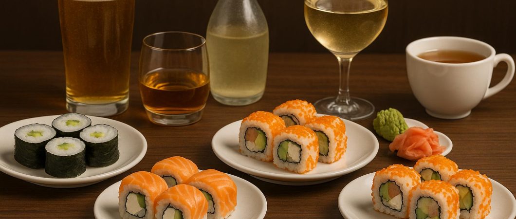 Правила сочетания роллов с напитками: что подходит лучше всего