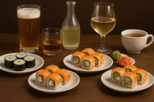 Правила сочетания роллов с напитками: что подходит лучше всего Правила сочетания роллов с напитками: что подходит лучше всего