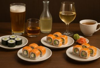Правила сочетания роллов с напитками: что подходит лучше всего