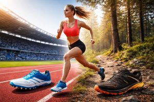 Как выбрать обувь для бега по стадиону и пересечённой местности