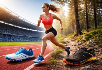 Как выбрать обувь для бега по стадиону и пересечённой местности