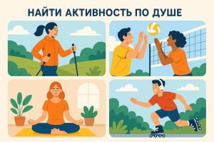 Спорт и удовольствие: найти активность по душе Спорт и удовольствие: найти активность по душе