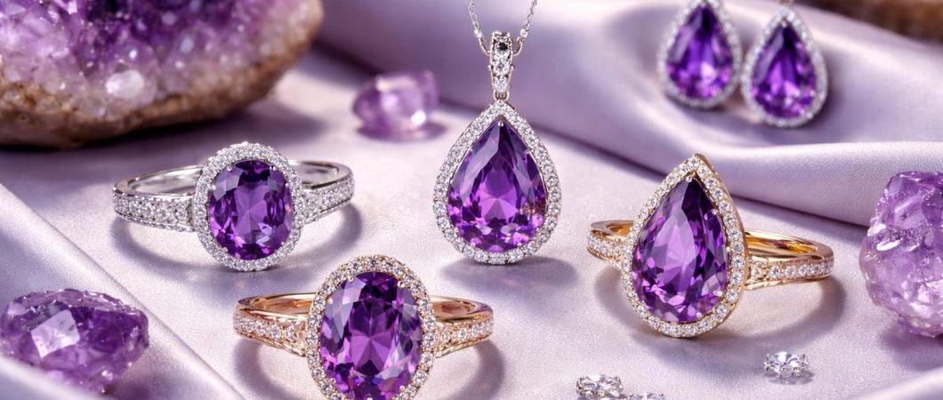 Аметист в ювелирных украшениях: что важно знать перед покупкой