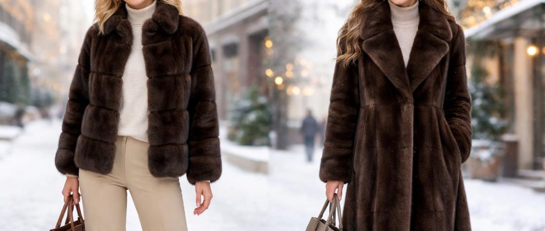Длинная или укороченная: какую норковую шубу выбрать для повседневной носки