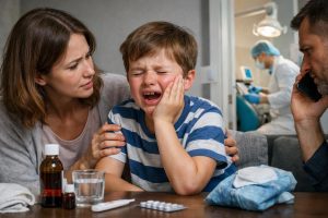 Острая зубная боль у ребенка: когда требуется неотложная стоматологическая помощь Острая зубная боль у ребенка: когда требуется неотложная стоматологическая помощь