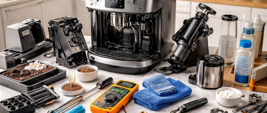 Полное руководство по ремонту и обслуживанию домашних кофемашин: от простой чистки к сложному ремонту