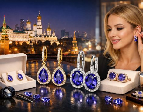 Танзанитовая лихорадка в Москве: Где купить золотые серьги с натуральными камнями по честной цене