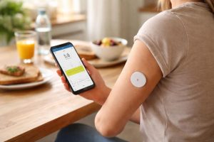 Контроль сахара в течение дня без проколов: как это работает Контроль сахара в течение дня без проколов: как это работает