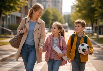 Сопровождающая няня: как безопасно выстроить маршрут «сад — кружок — дом»