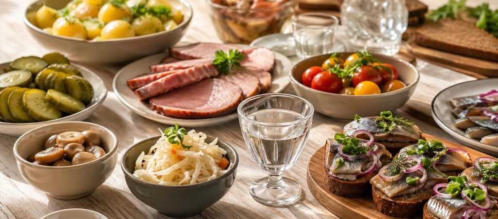 Закуски к крепким напиткам: что подать к домашнему застолью