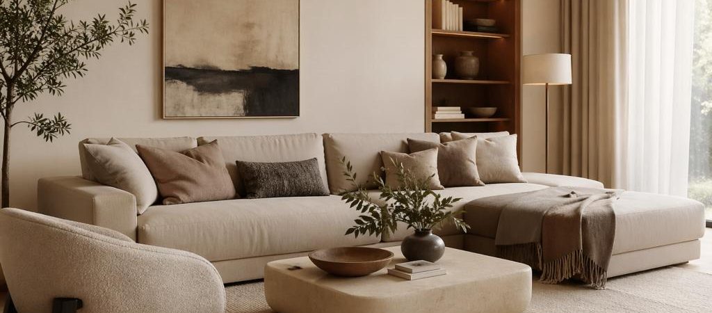 Как сделать гостиную визуально дорогой, но по-настоящему уютной