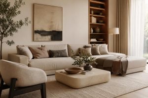 Как сделать гостиную визуально дорогой, но по-настоящему уютной