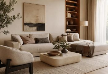 Как сделать гостиную визуально дорогой, но по-настоящему уютной