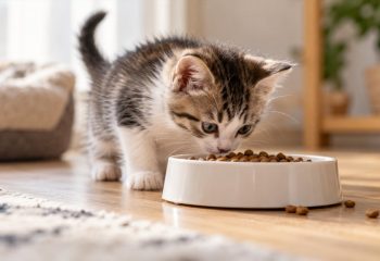 Как выбрать первый сухой корм для котенка