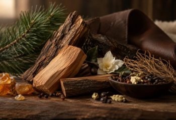 Какие сочетания делают древесный аромат мягче, а какие — суше